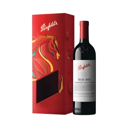 Rượu Vang Đỏ Úc Penfolds Bin 407 Hộp Quà Tết 2026
