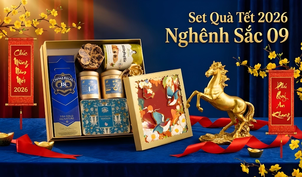Set Rượu Tết Nghênh Sắc 09