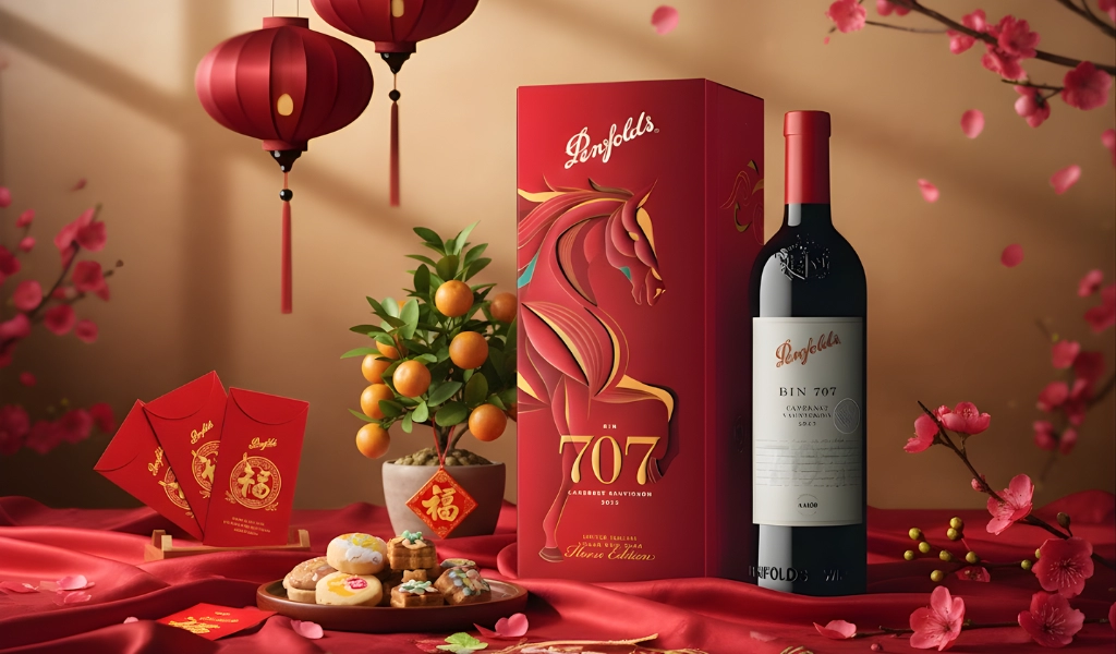 Penfolds Bin 707 Hộp Quà Tết 2026 Sâu Lắng