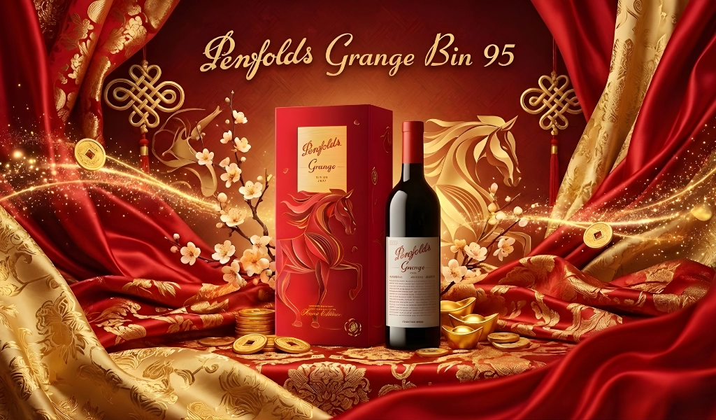 Rượu Vang Đỏ Úc Penfolds Grange Bin 95 Hộp Quà Tết 2026