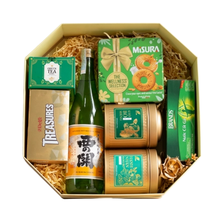 Rượu Sake Nishino Seki Junmaishu Hộp Quà Tết 2026 Set Tân Xuân Đại Phát 3