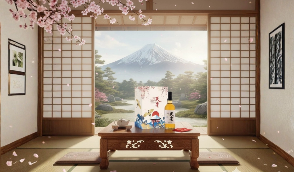 Rượu Whisky Tenjaku Blended Malt Japanese