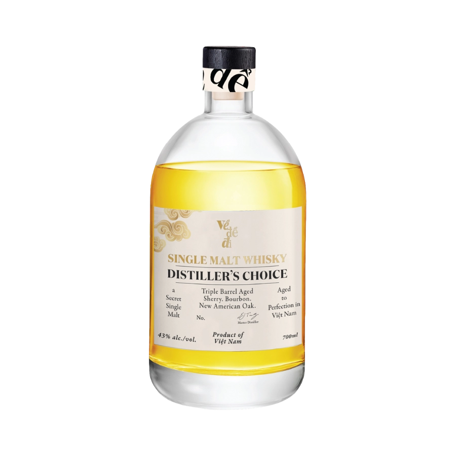 Rượu Whisky Việt Nam Ve De Di Single Malt Whisky Distiller's Choice