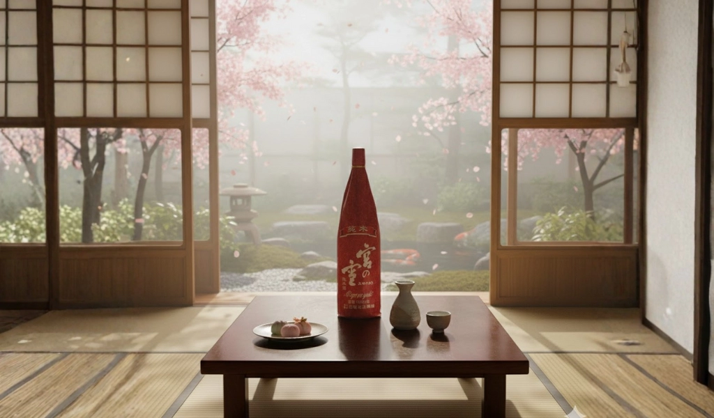 Rượu Sake Nhật Miyanoyuki Junmai 1.8L