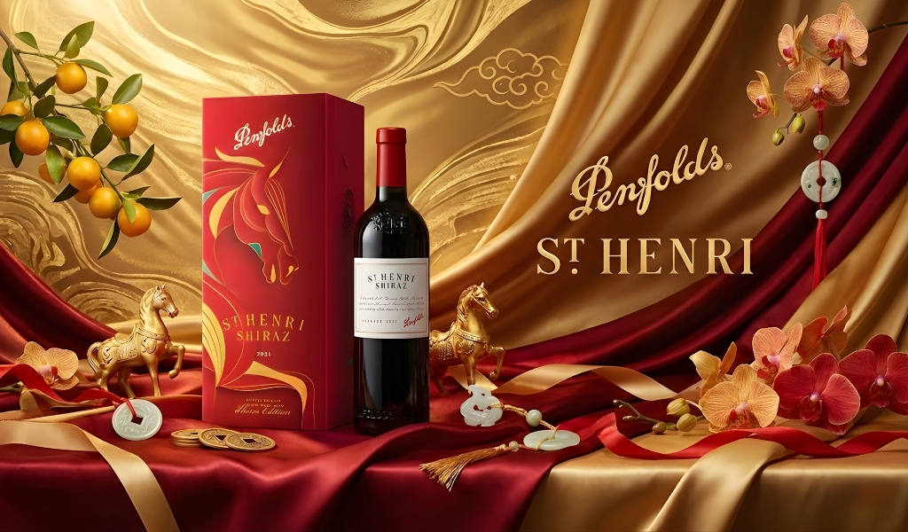 Rượu Vang Đỏ Úc Penfolds St Henri Hộp Quà Tết 2026