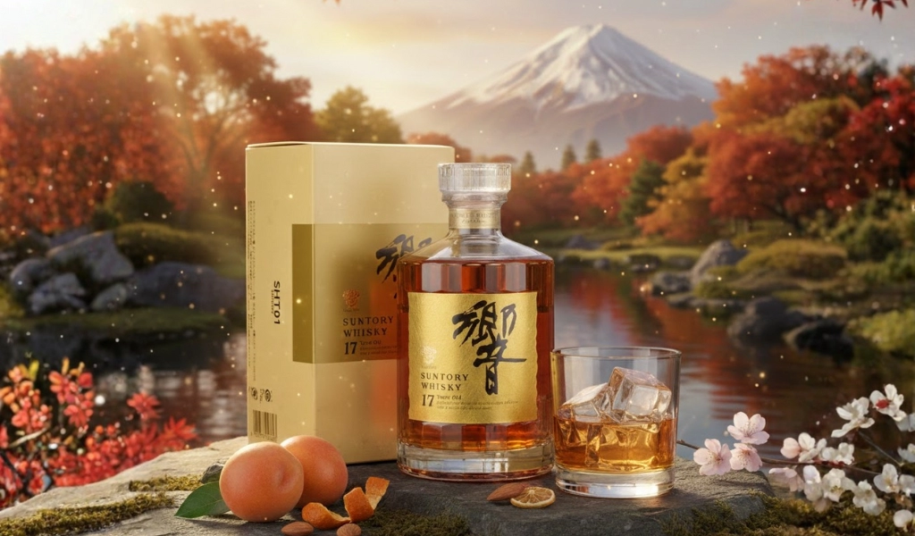 Rượu Whisky Nhật Hibiki 17 Year Old Gold Label
