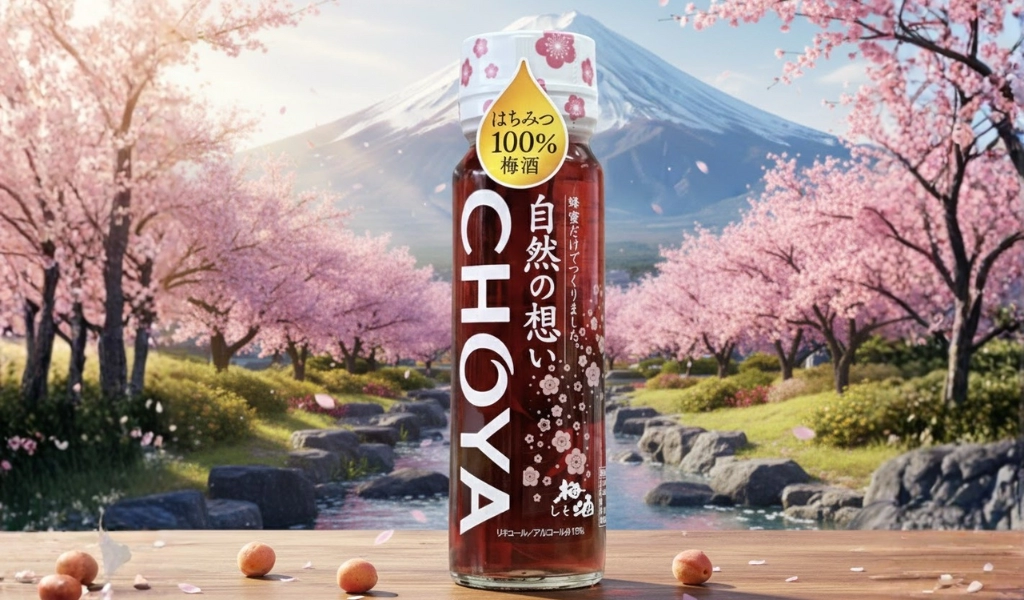 Rượu Mơ Nhật Choya Natural Shiso 325ml