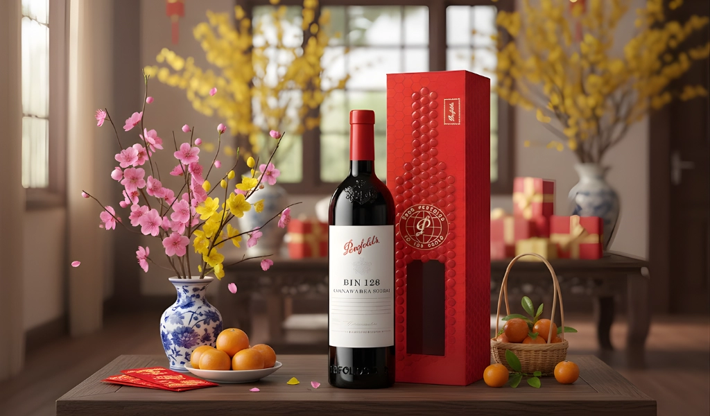 Penfolds Bin 128 Hộp Quà Tết 2026 Độc Đáo
