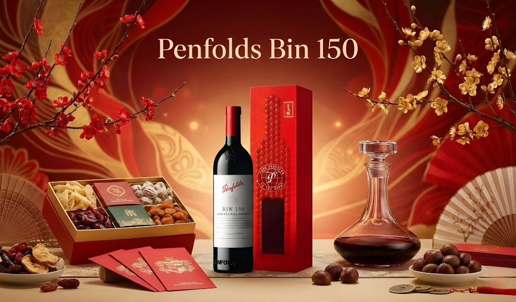 Rượu Vang Đỏ Úc Penfolds Bin 150 Hộp Quà Tết 2026