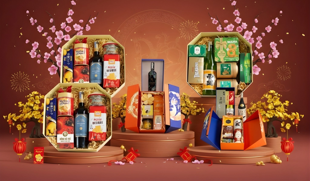 Giỏ Quà Tết May Mắn