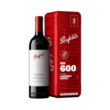 Rượu Vang Đỏ Úc Penfolds Bin 600 Hộp Quà Tết 2026 Hộp Thiếc