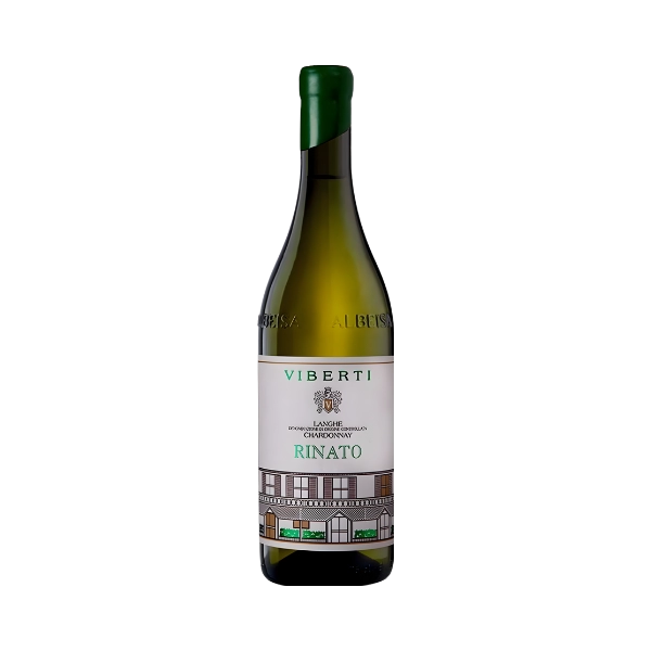 Rượu Vang Trắng Ý Viberti Langhe Chardonnay Rinato DOC