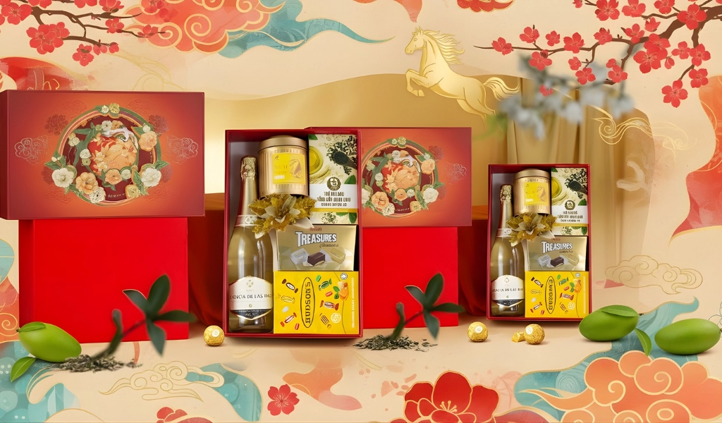 Set Quà Tết Xuân Hoa 1 Giá Trị