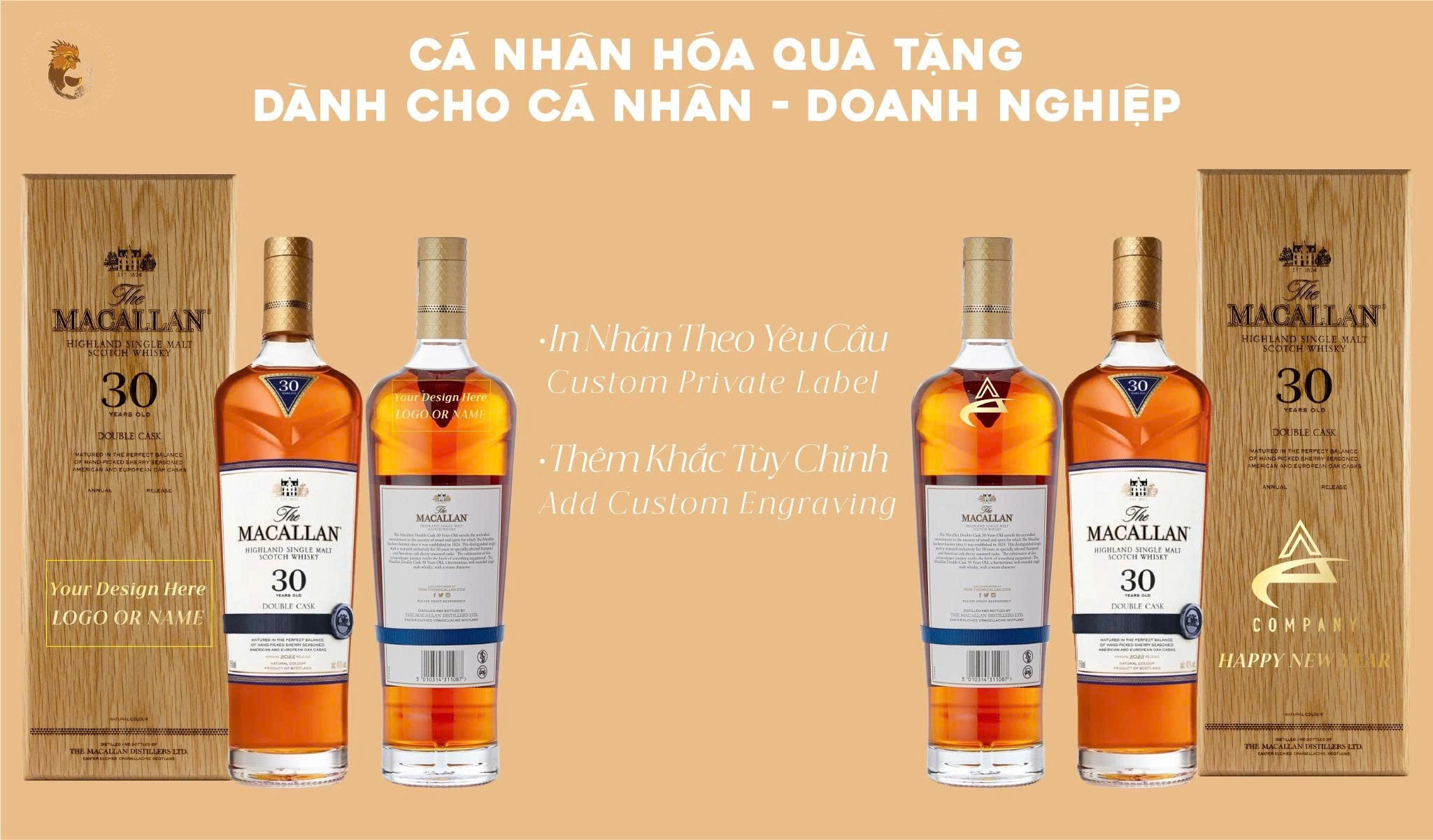 Rượu Khắc Tên Whisky