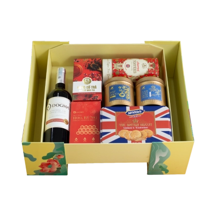 Rượu Vang Đỏ Dogma Cabernet Sauvignon Hộp Quà Tết 2026 Set Tinh Hoa Hội Tụ 2