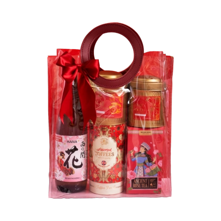 Rượu Sake Nhật Nishino Seki Hana Hộp Quà Tết 2026 Set An Nhiên 2