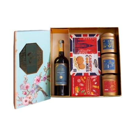 Rượu Vang Đỏ Santa Infinito Grand Reserve Carmenere Hộp Quà Tết 2026 Set Tết An Khang 3