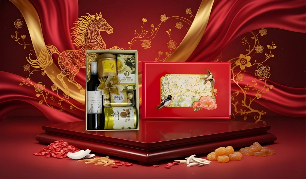 Hộp Quà Tết 2026 Set Lộc Viên Xuân 3 Thiết Thực