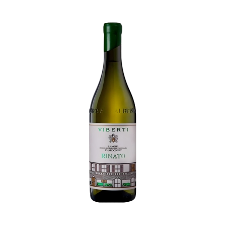 Rượu Vang Trắng Ý Viberti Langhe Chardonnay Rinato DOC