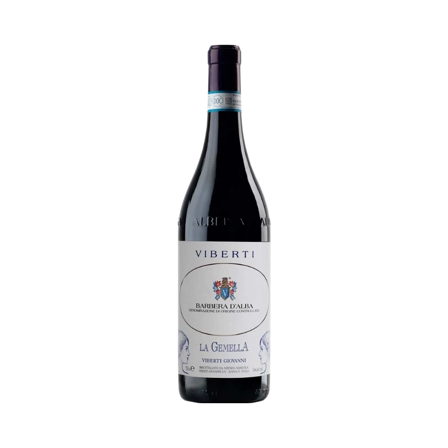 Rượu Vang Đỏ Ý Viberti La Gemella Barbera D'Alba DOC