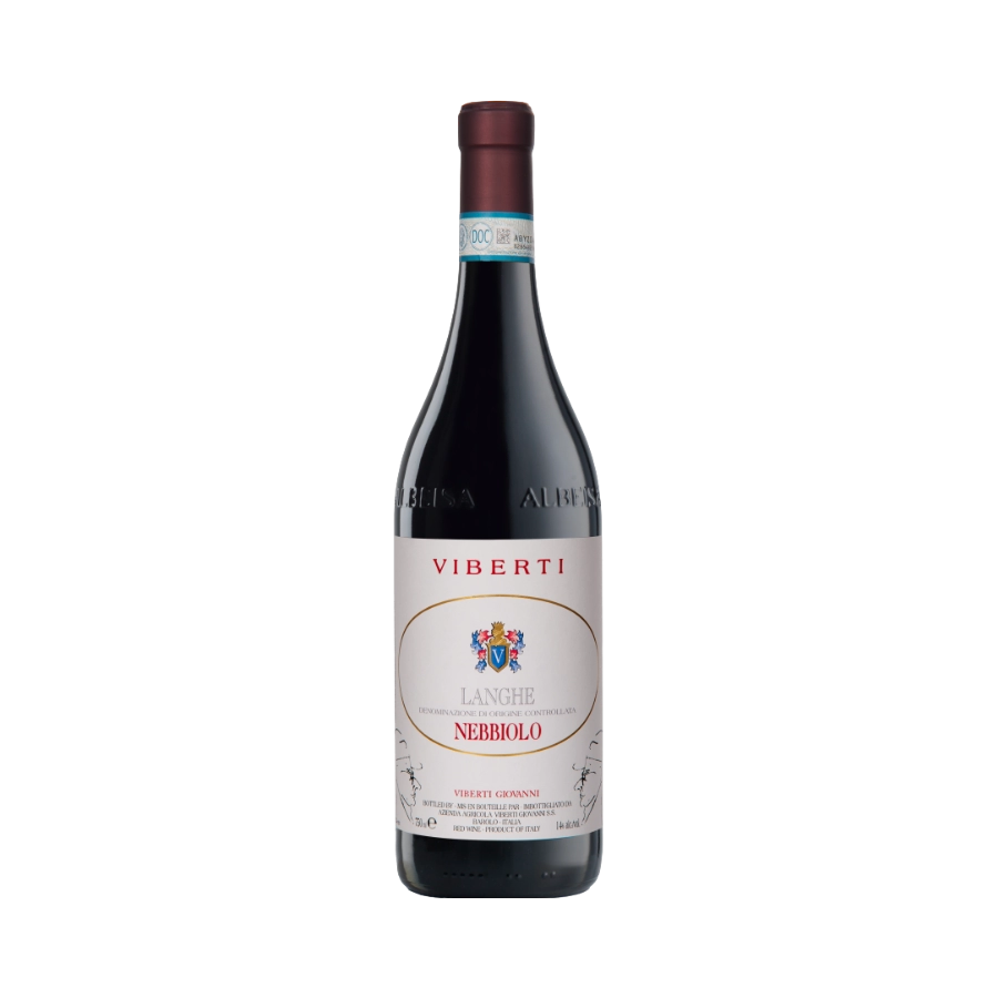Rượu Vang Đỏ Ý Viberti Langhe Nebbiolo DOC
