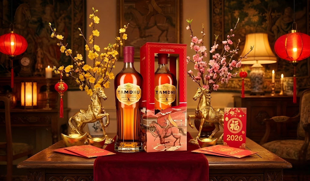 Tamdhu Cask Strength Họp Quà Tết 2026