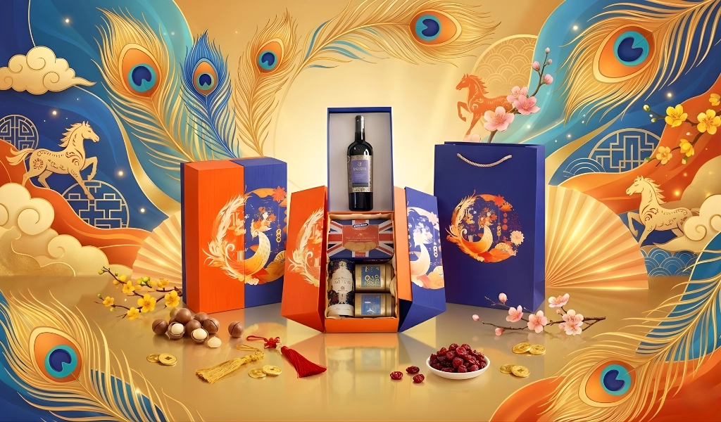 Set Quà Tết Lộc Khổng Tước 1