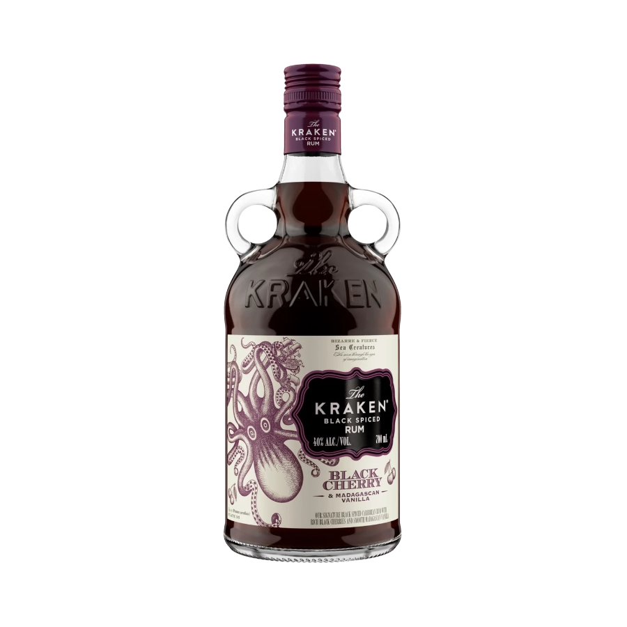 Rượu Rum Kraken Spiced Black Cherry & Madagascan Vanilla