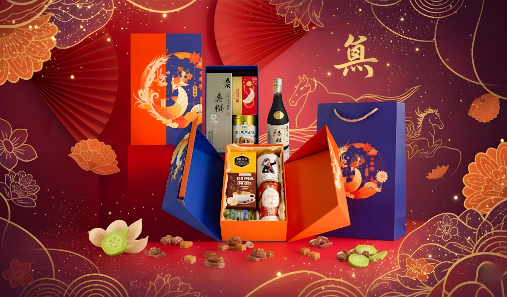 Set Quà Tết Lộc Khổng Tước 3