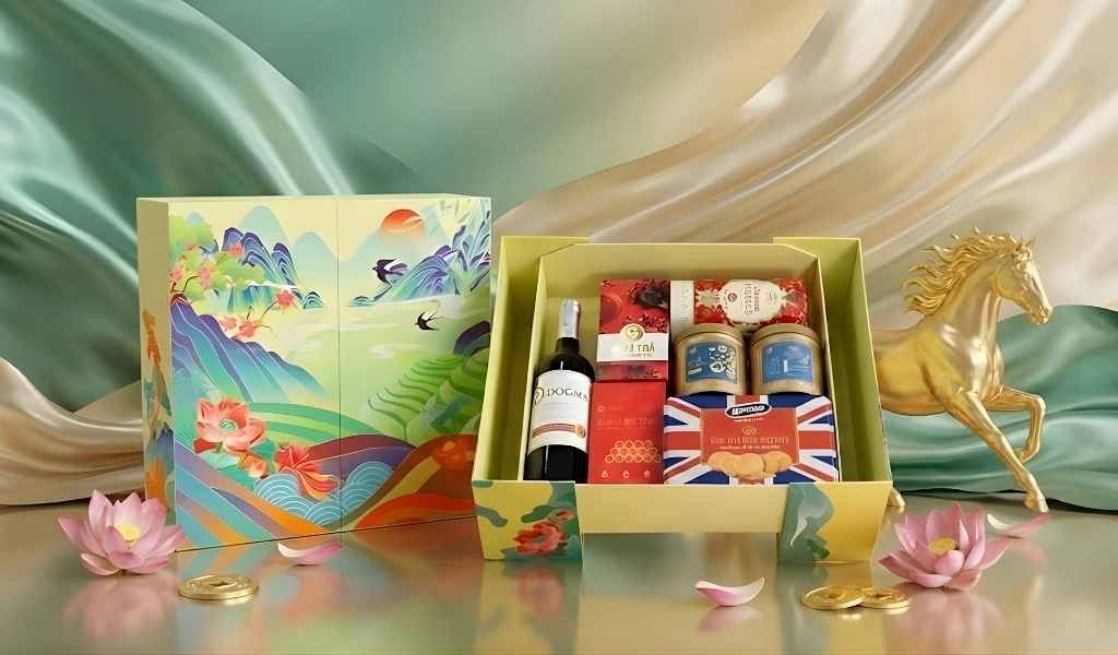 Rượu Vang Đỏ Dogma Cabernet Sauvignon Hộp Quà Tết 2026 Set Tinh Hoa Hội Tụ 2