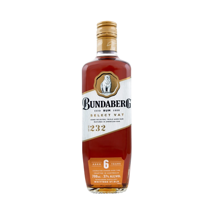 Rượu Rum Úc Bundaberg 6 Year Old Select Vat