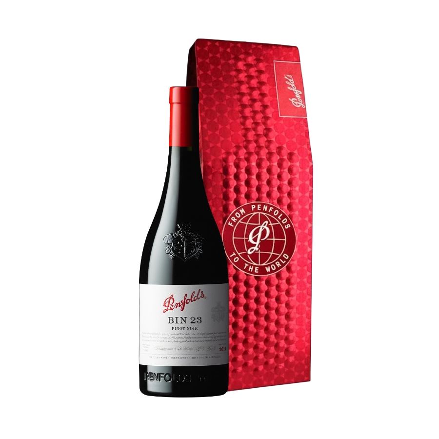 Rượu Vang Đỏ Úc Penfolds Bin 23 Hộp Quà Tết 2026