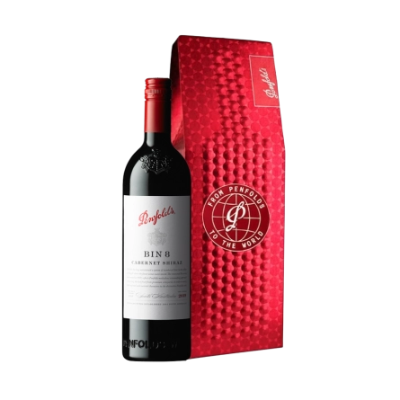 Rượu Vang Đỏ Úc Penfolds Bin 8 Hộp Quà Tết 2026