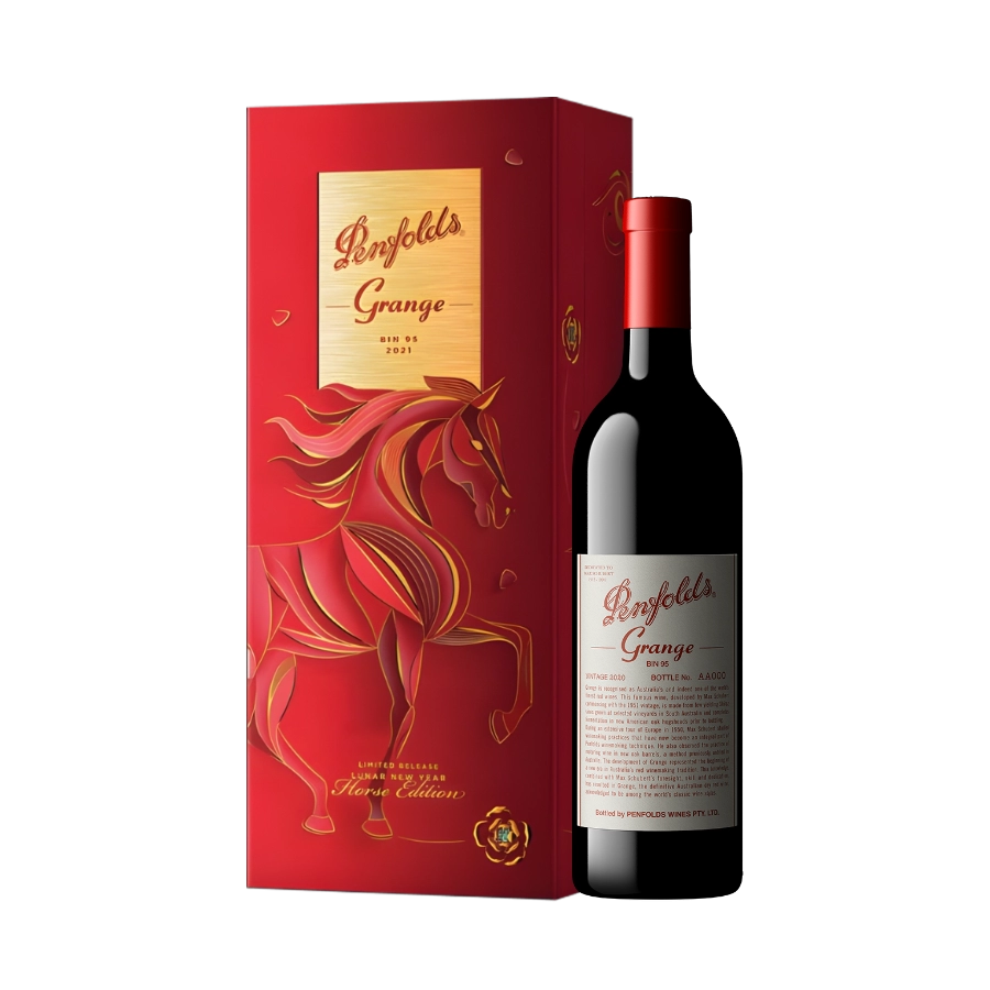 Rượu Vang Đỏ Úc Penfolds Grange Bin 95 Hộp Quà Tết 2026