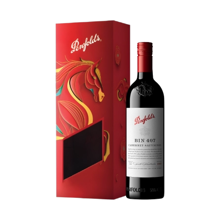 Rượu Vang Đỏ Úc Penfolds Bin 407 Hộp Quà Tết 2026