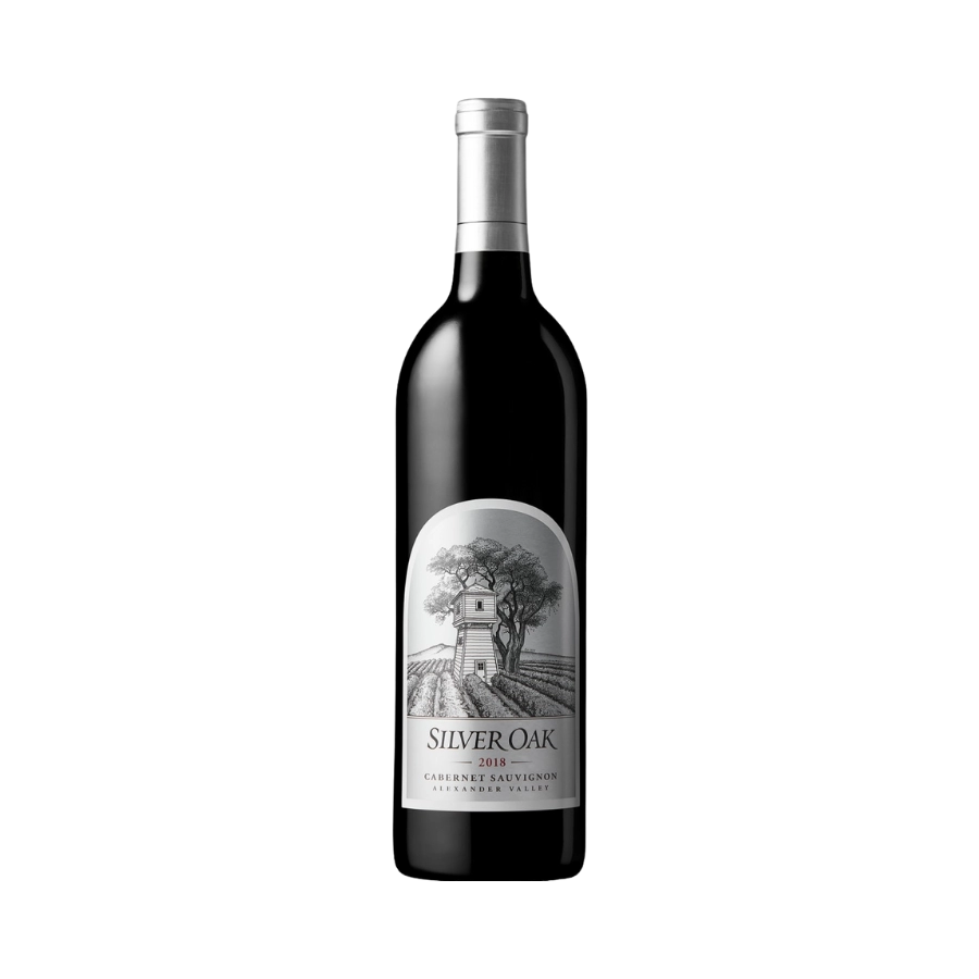 Rượu Vang Đỏ Mỹ Silver Oak Alexander Valley Cabernet Sauvignon 2018
