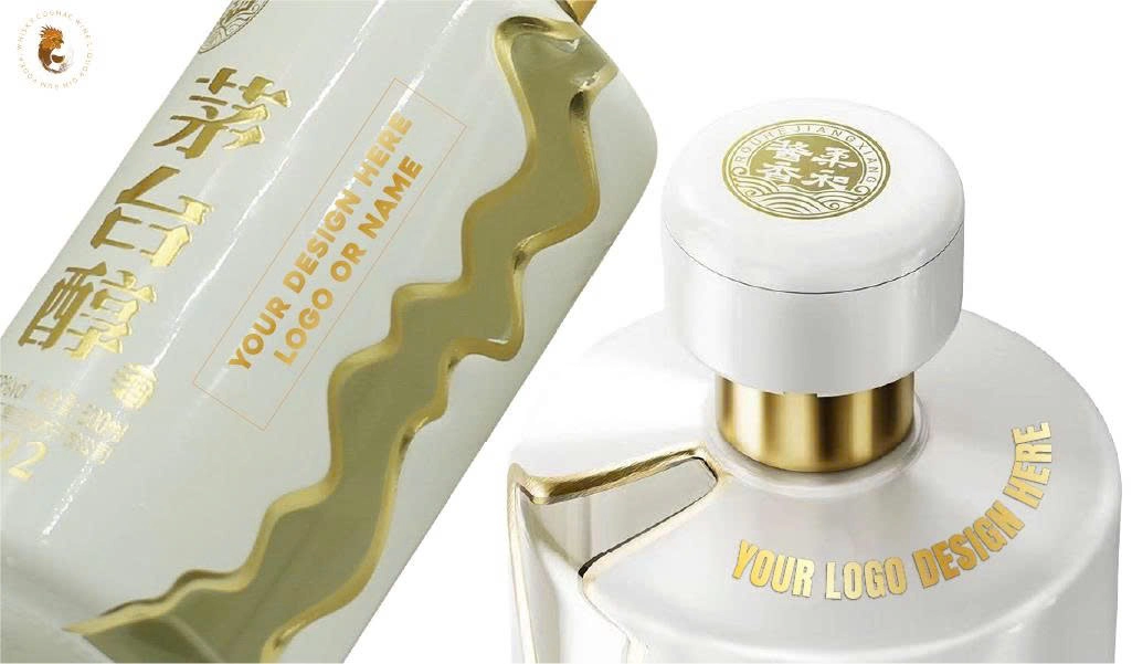 Cá Nhân Hóa Rượu Trung Quốc Khắc Tên