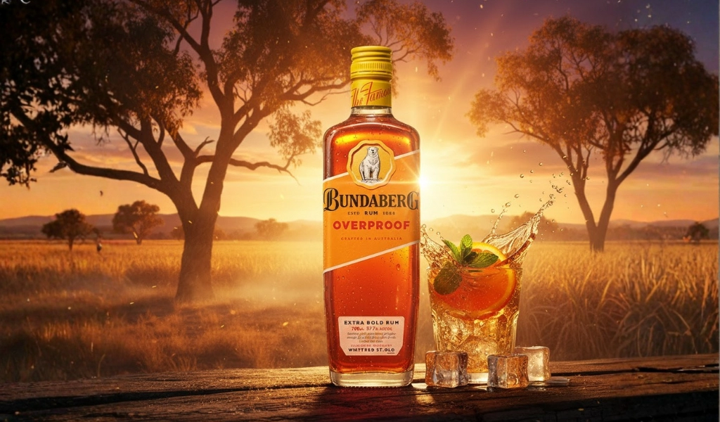 Rượu Rum Úc Bundaberg Overproof Rum