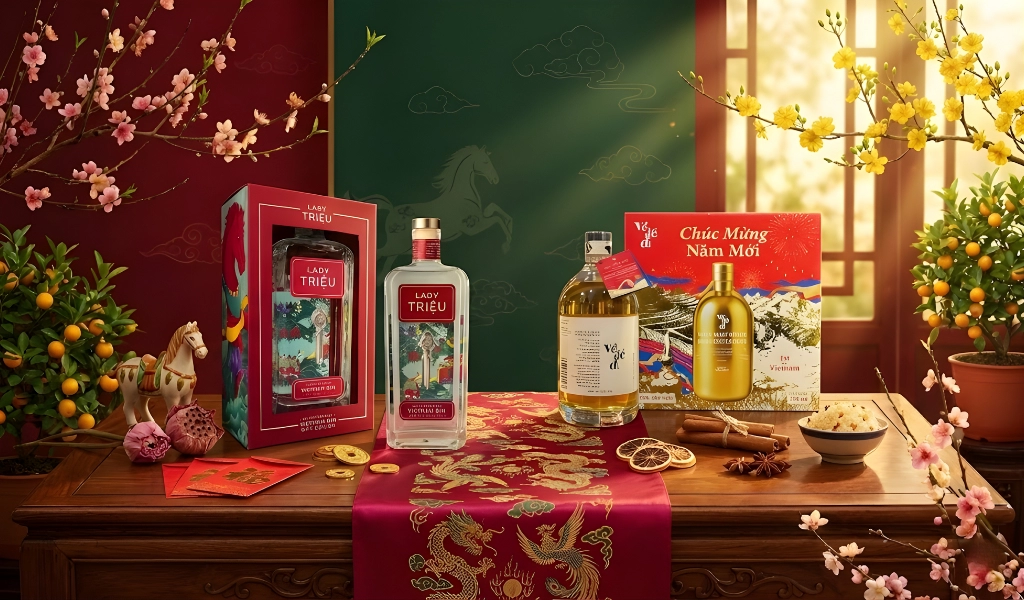 Rượu Việt Nam Hộp Quà Tết 2026