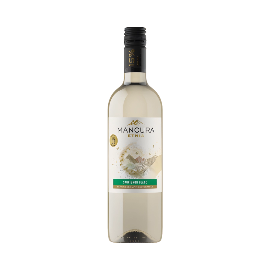 Rượu Vang Trắng Chile Mancura Etnia Sauvignon Blanc