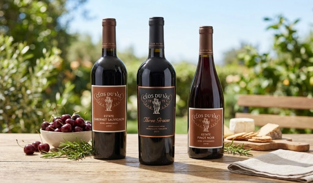 Clos Du Val Thương Hiệu Rượu Vang Mỹ