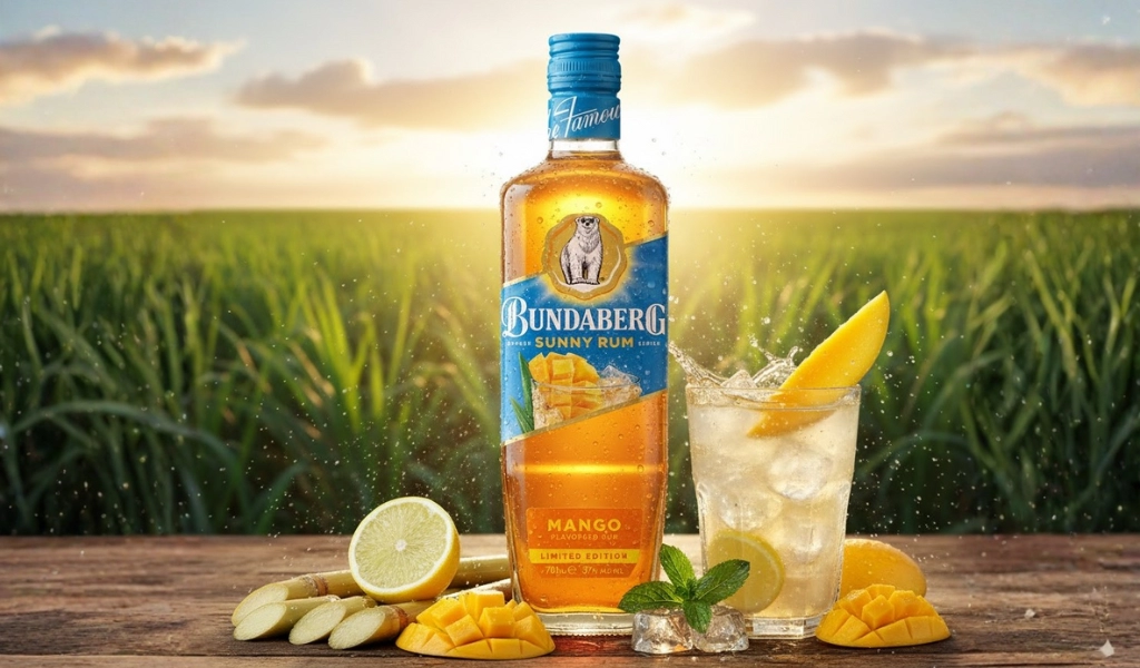 Rượu Rum Úc Bundaberg Sunny Mango Rum
