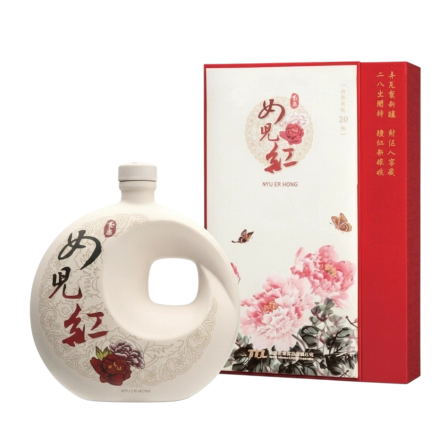 Rượu Nữ Nhi Hồng Đài Loan - Trần Niên Thiệu Hưng 20 Năm (1 Lít) / 台灣窖藏 20年 精釀陳紹 女兒紅 / Taiwan Cellar Aged 20 Year Old Nyu Er Hong