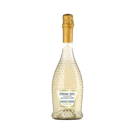Rượu Sparkling Ý Bosio Zero Demi Sec White Alcohol Free