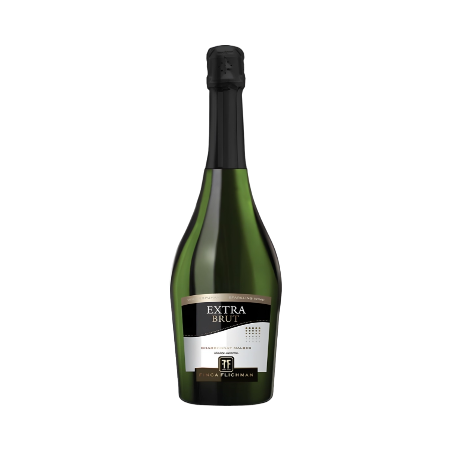 Rượu Sparkling Argentina Finca Flichman Extra Brut Chardonnay Malbec