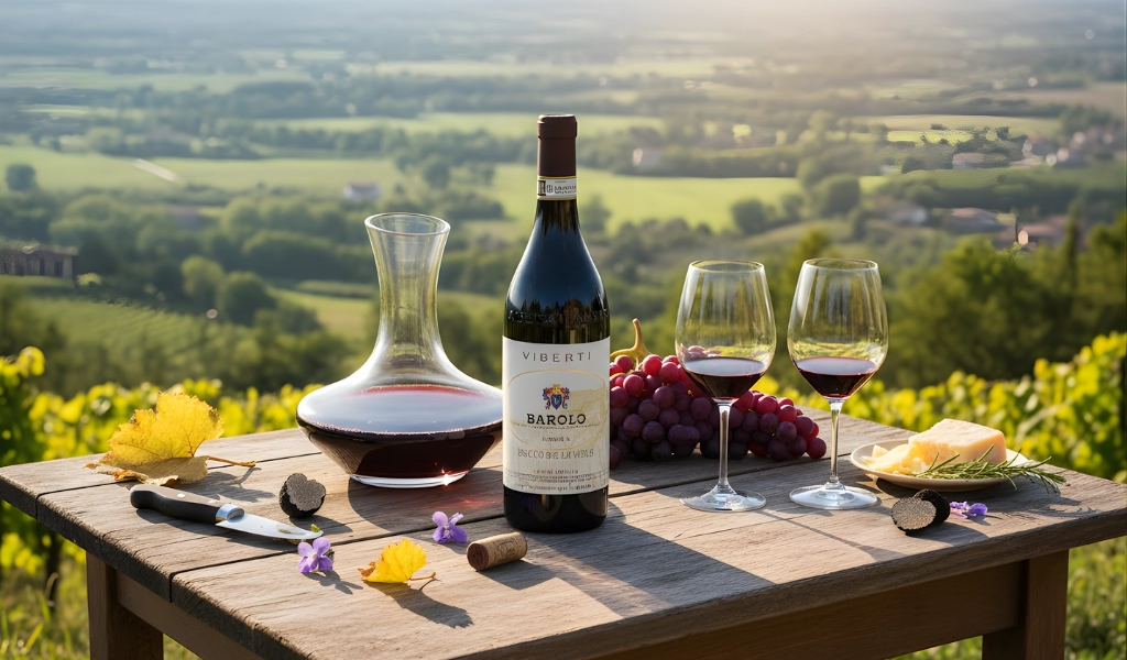 Viberti Barolo Riserva Bricco Delle Viole DOCG Mịn Màng