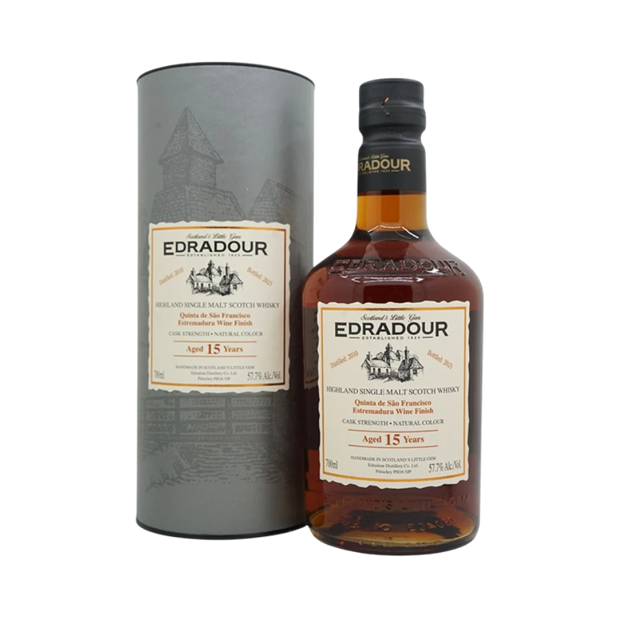 Rượu Whisky Edradour 15 Year Old Quinta de Sao Francisco Estremadura Wine Finish 2010