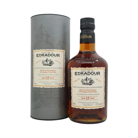 Rượu Whisky Edradour 15 Year Old Quinta de Sao Francisco Estremadura Wine Finish 2010