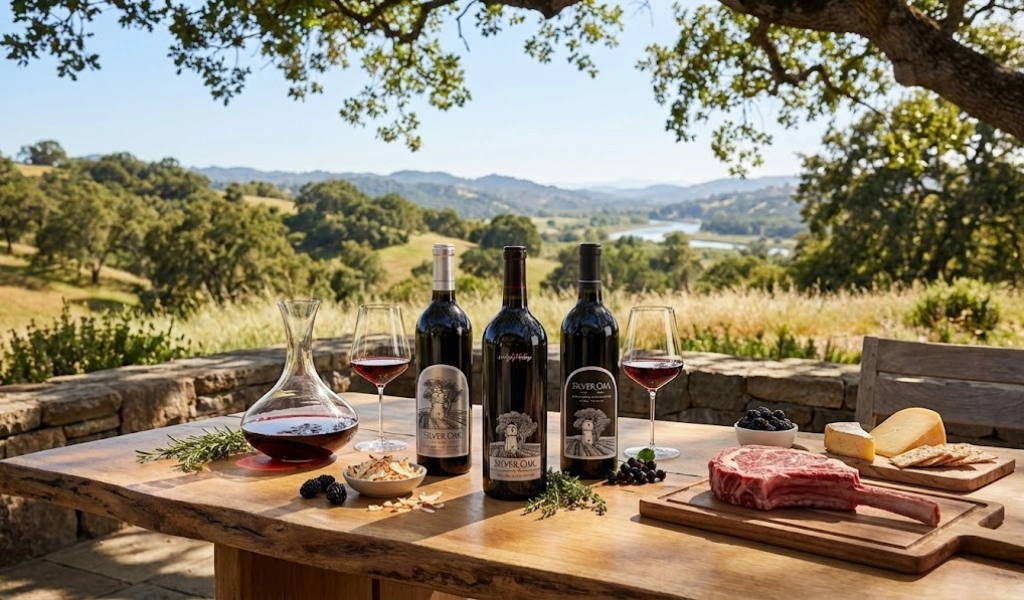 Rượu Vang Mỹ Silver Oak