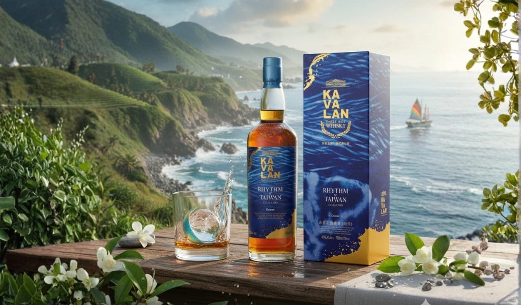 Rượu Whisky Kavalan Rhythm of Taiwan Collection Ocean